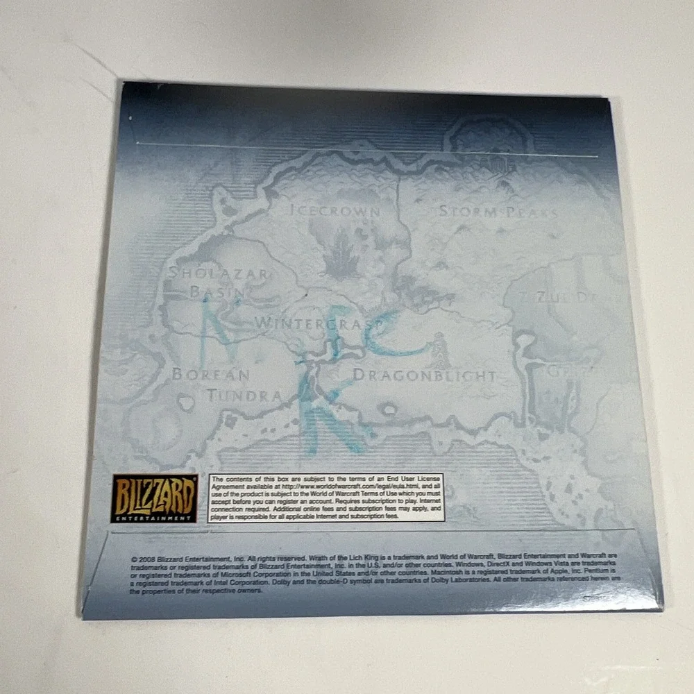 WORLD OF WARCRAFT WRATH OF THE LICH KING‎ PC CD-ROM 2008 EXPANSION SET *READ*